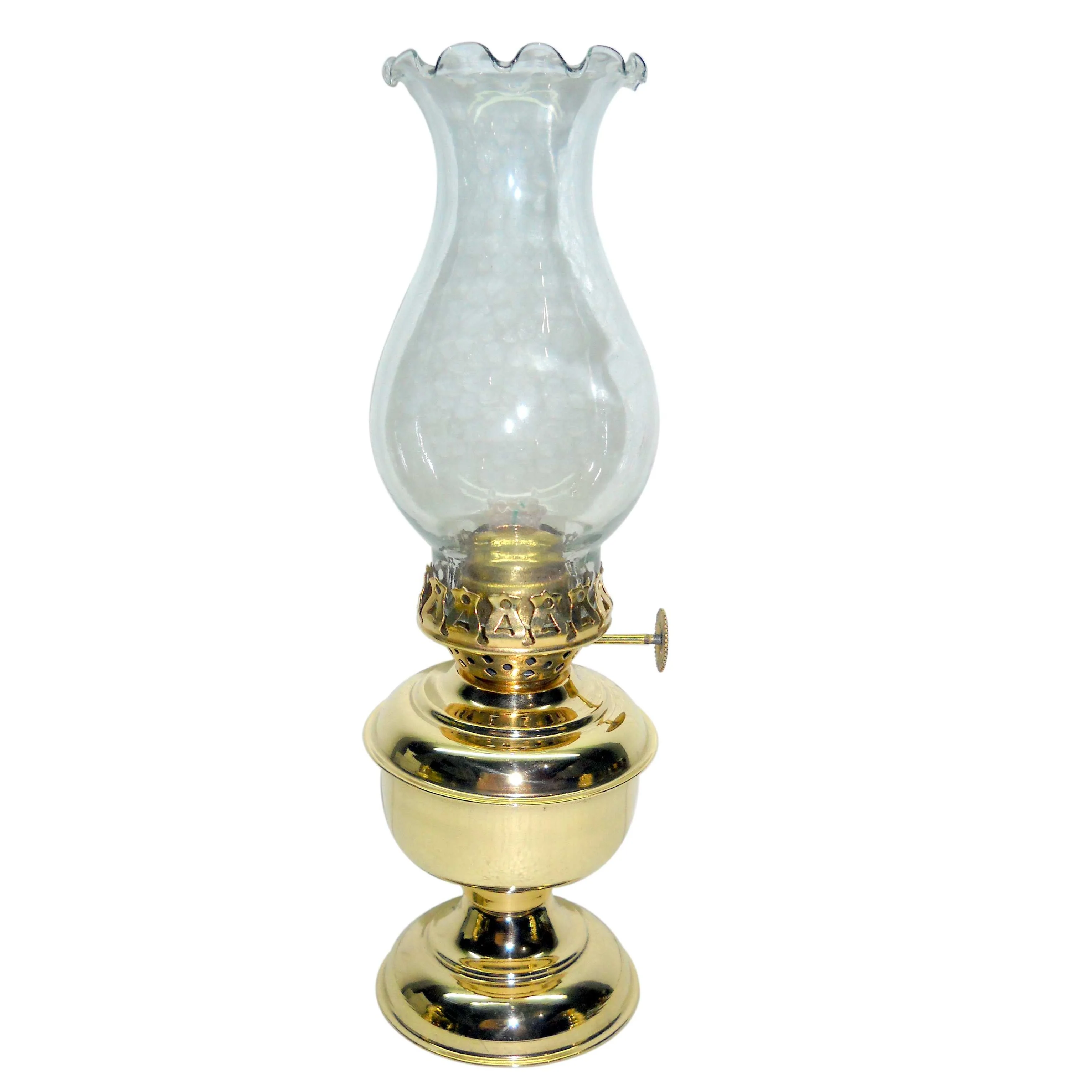 High Quality Bottle Chimney Metal Kerosene Lantern Home Decoration Small Table Lamp Glass Best Selling Antique Design Item