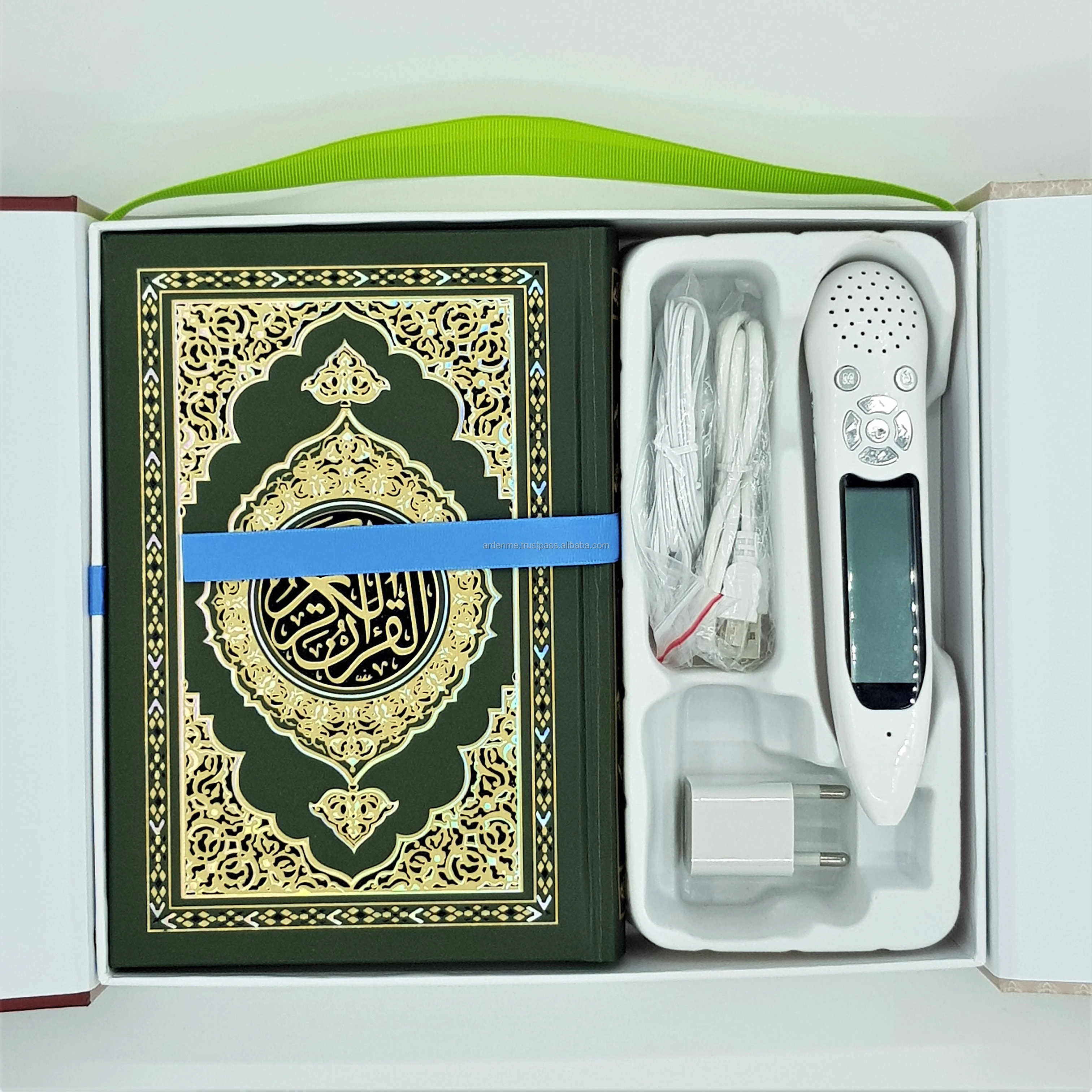 New 2022 Al quran pq15 LCD pen Bhasha Indonesian Malaysian Brown box