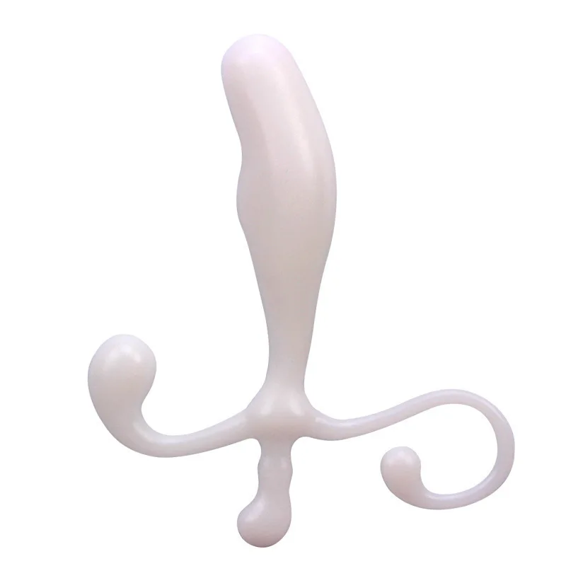 Prostate Stimulator Wholesale Male Silicone Curved Prostate Exerciser Anal Massager Device Waterproof Perineum