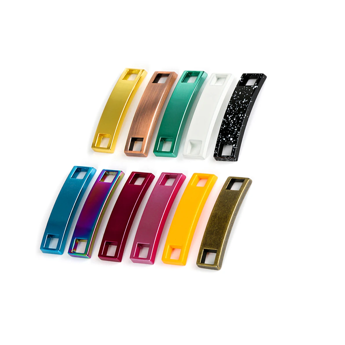 Sneakers Shoelace Charms Custom Shoe Metal Buckles Metal Lace Tag Shoe Charm