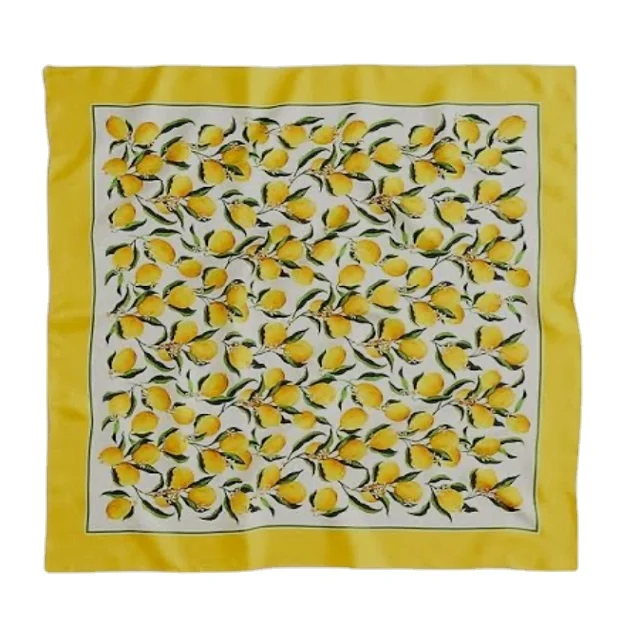Custom Digital Printed Bandana Scarf Soft Square Beautiful Hijab Adults Head Covers Best Fashion Popular Product women scarf