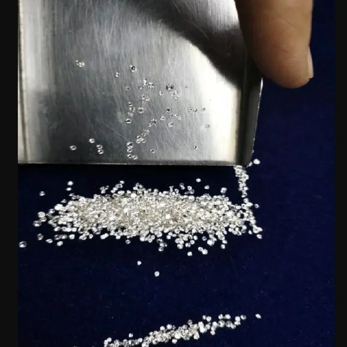 Round Brilliant Cut Melee 2.10 mm D-F VS1-SI2 EX-VG Cut Polished Natural Diamonds factory wholesale price jewelry