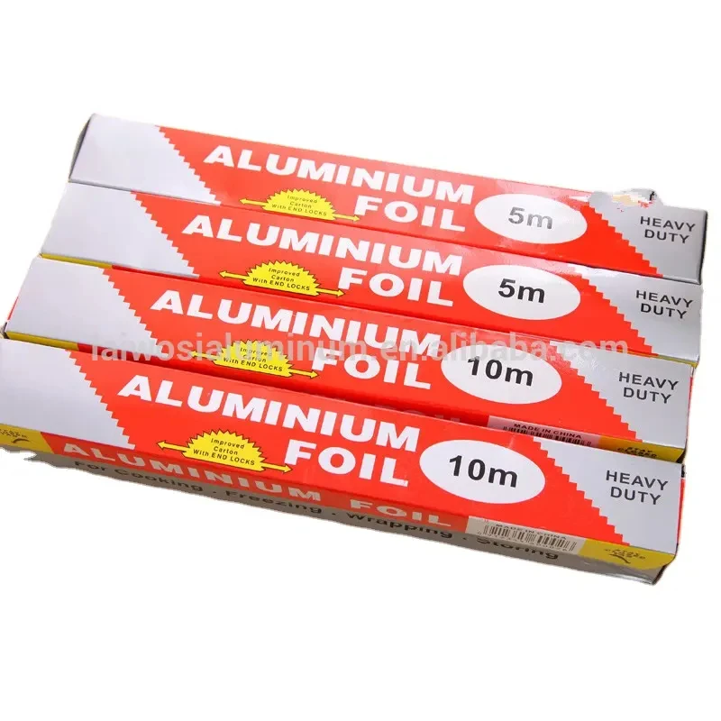 Food Aluminium Foil 1 Kg Net 18 Micron Aluminium Foil Packaging