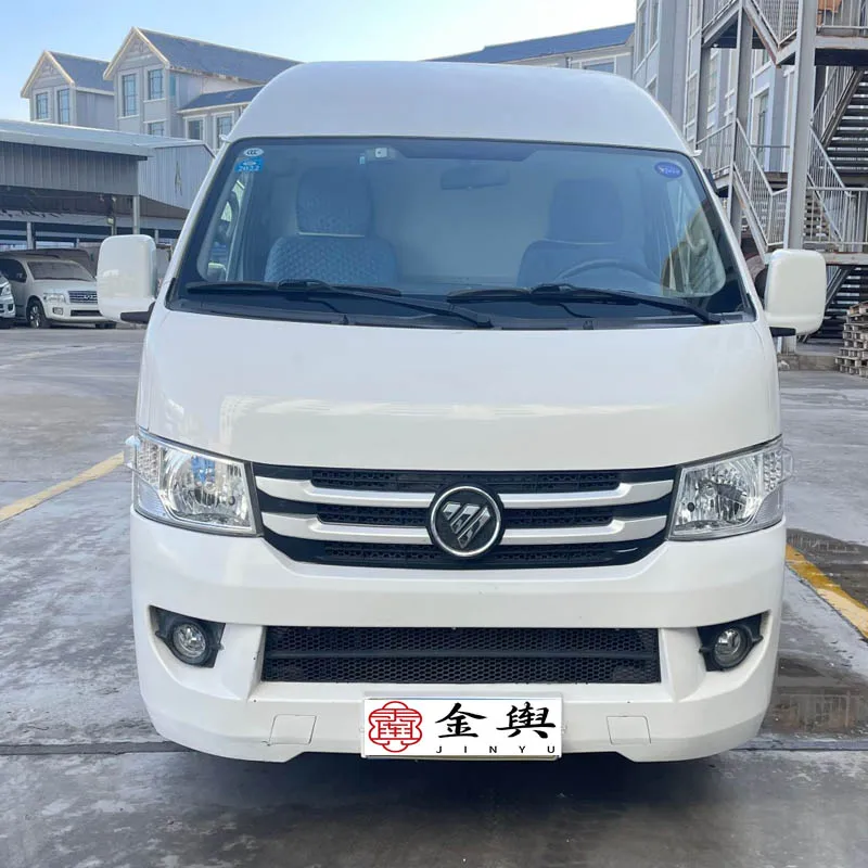 Second Hand Van Baic Foton View G7 2017 2.0l Commercial Transportation Long Axle High Roof Mini Bus 4door 5seater Gasoline Truck