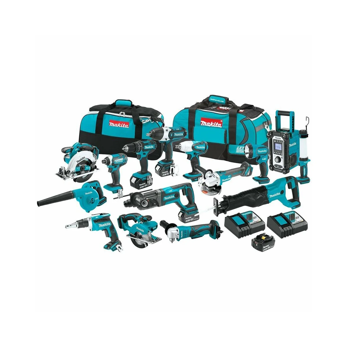 Best Price Authentic Makitas LXT1500 18-Volt LXT Lithium-Ion Combo power tools