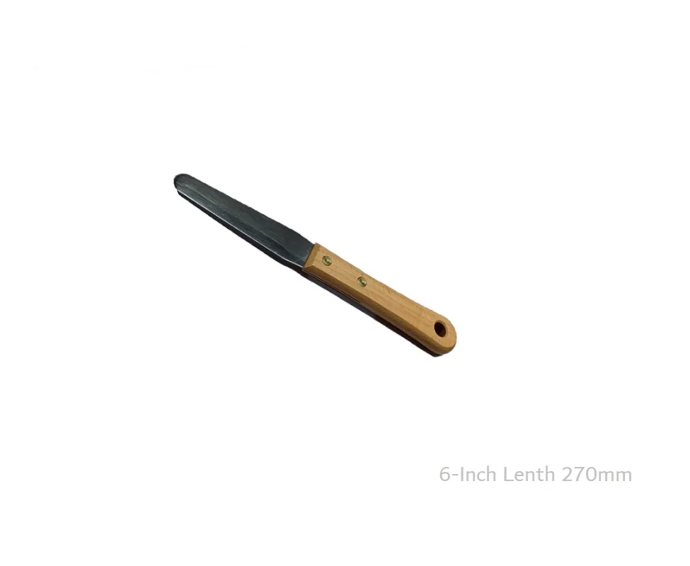 6-Inch 270mm Palette Knife with Wooden Handle, Flexible bBade