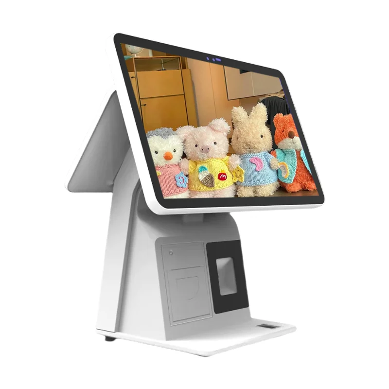 Лидер продаж 15 6 дюймов новый дизайн двухэкранная система Windows с сканером и принтером