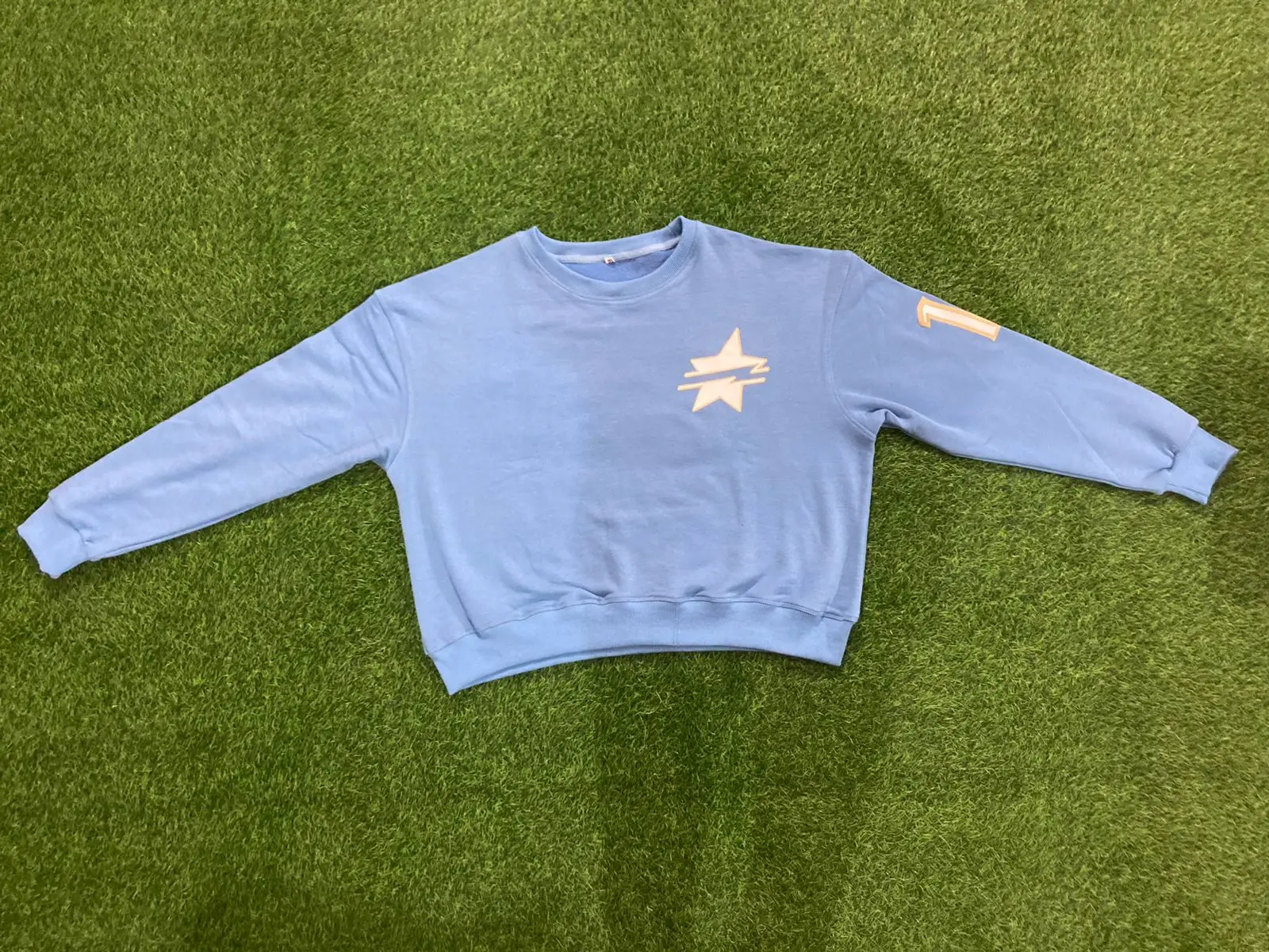 2024 New Style Crew neck Custom Printing  Oversize Crop Top Men Sweatshirt / Wholesale  New Winter Collection Unisex Sweatshirt