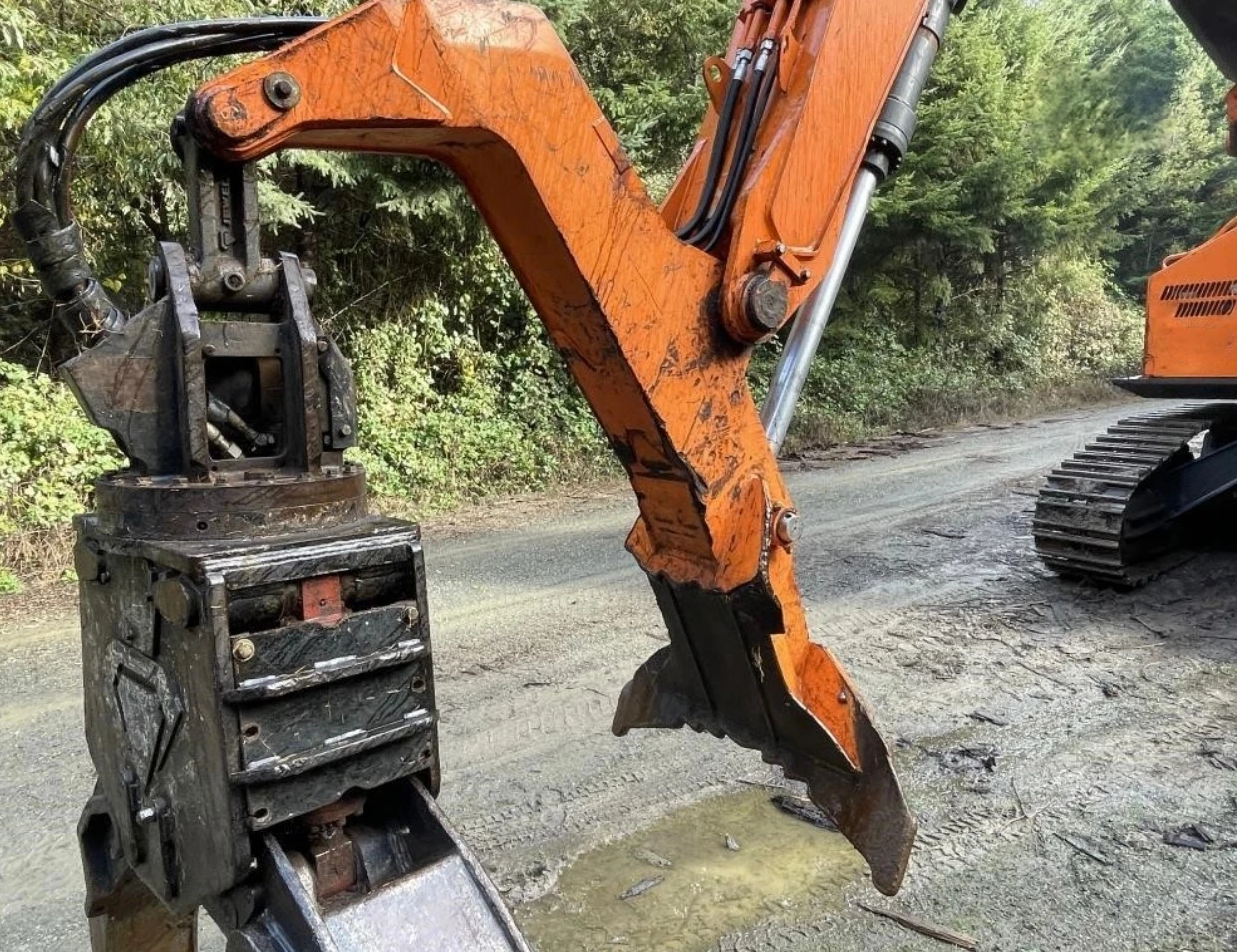 Cost-Efficient Choice Doosan DX300 Log Loader Woodland King Free Delivery & Certified Power