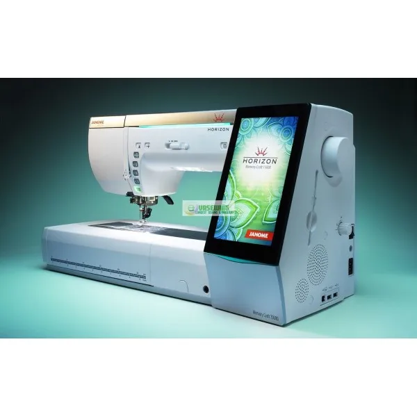 100% ORIGINAL PRODUCTS Janomee Horizon Memory Craft 15000 Sewing & Embroidery Machine