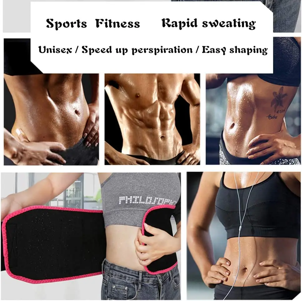 Customized Belly Fat Buner Waist Trimmer Belt With Customized Color Design By GLOVES City Pakistan