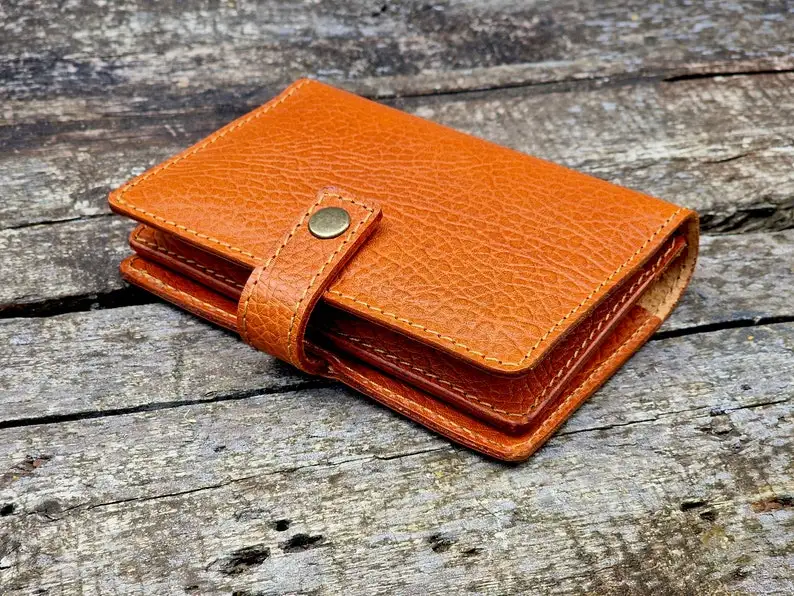 Crocodile Handmade 2 Passport 2 Card Pockets Family Passport Holder Leather Travel Wallet Travel Compact LFPH-0048