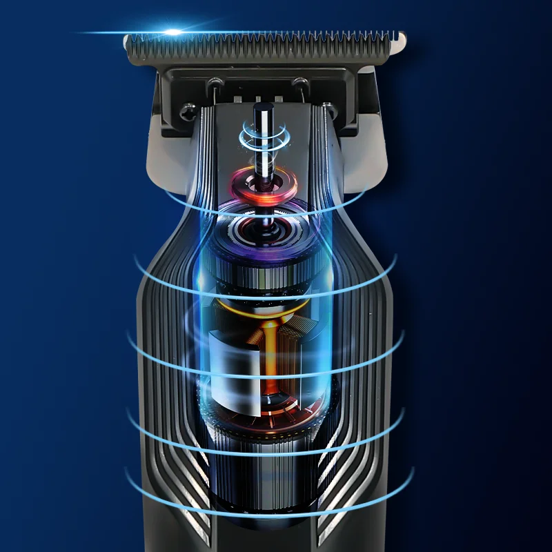 Koofex Factory Price New Model Baber Trimmer High Speed Motor T-shaped Blade 7400rpm Hair Trimmer