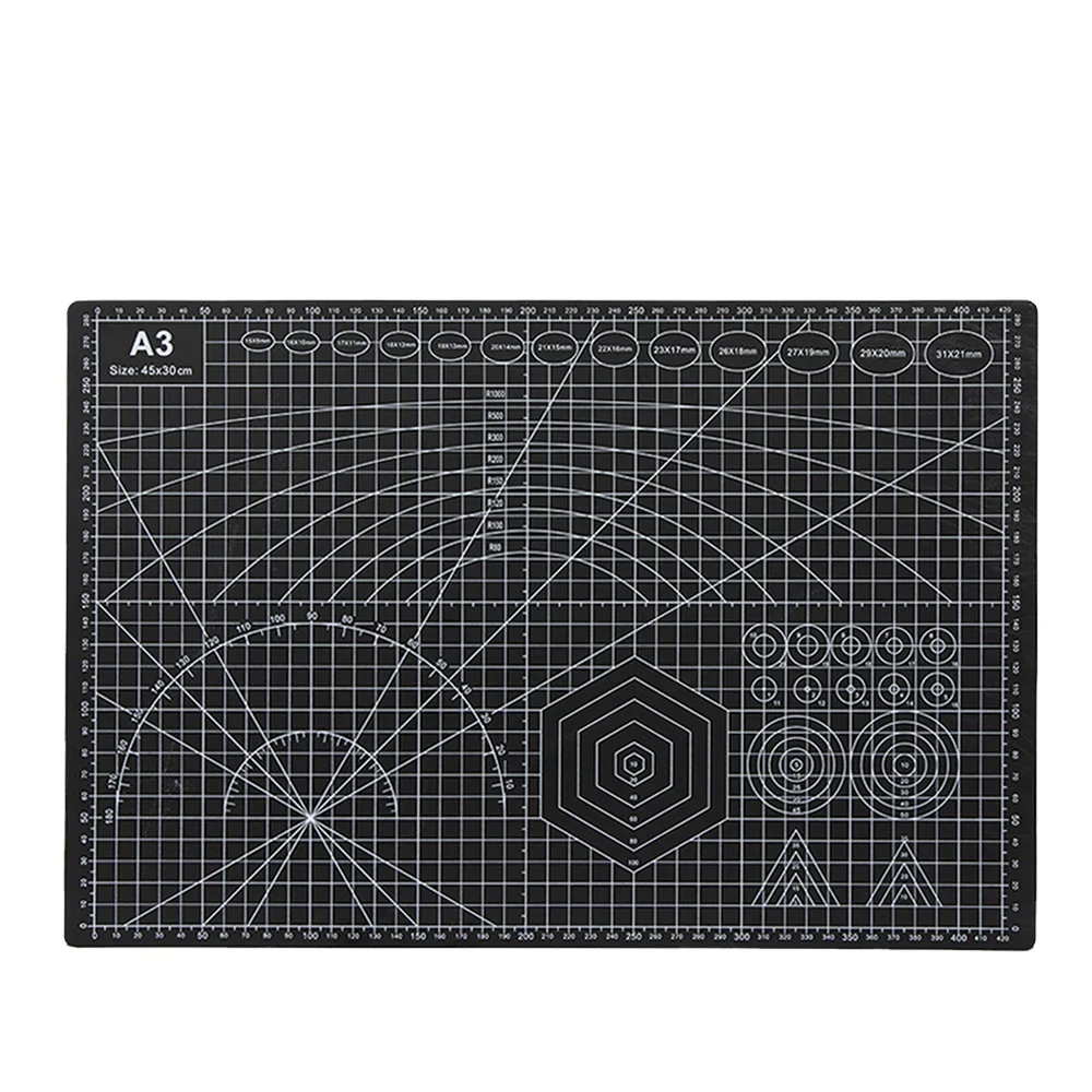 A3 Adhesive Cutting Mat Essential for Crafting and Art Projects Art Supplies for Precise Cutting and Designing