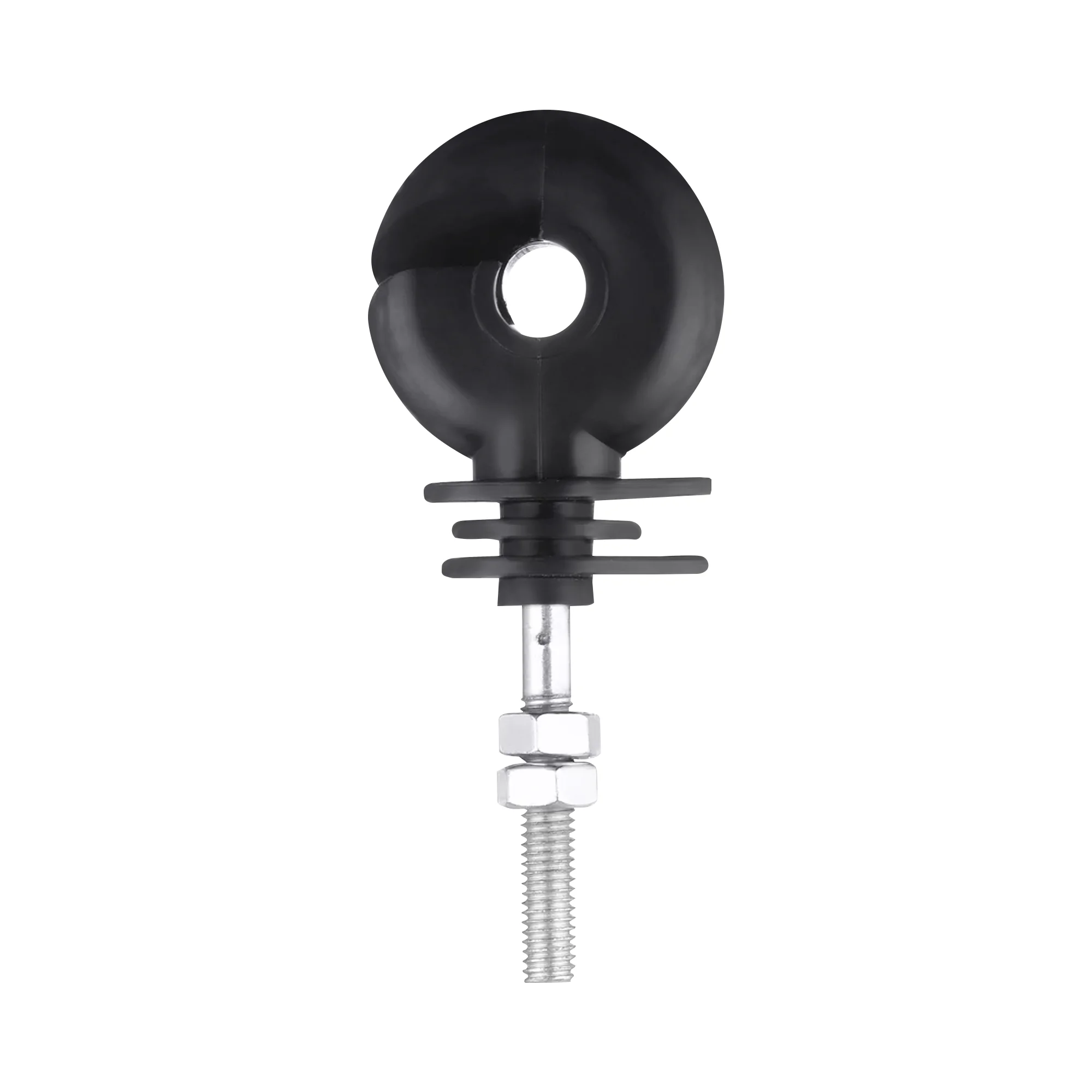 High Quality Bolt-On Ring Insulator for Electric Fencing Metal Post Cows Horse Sheep Goats