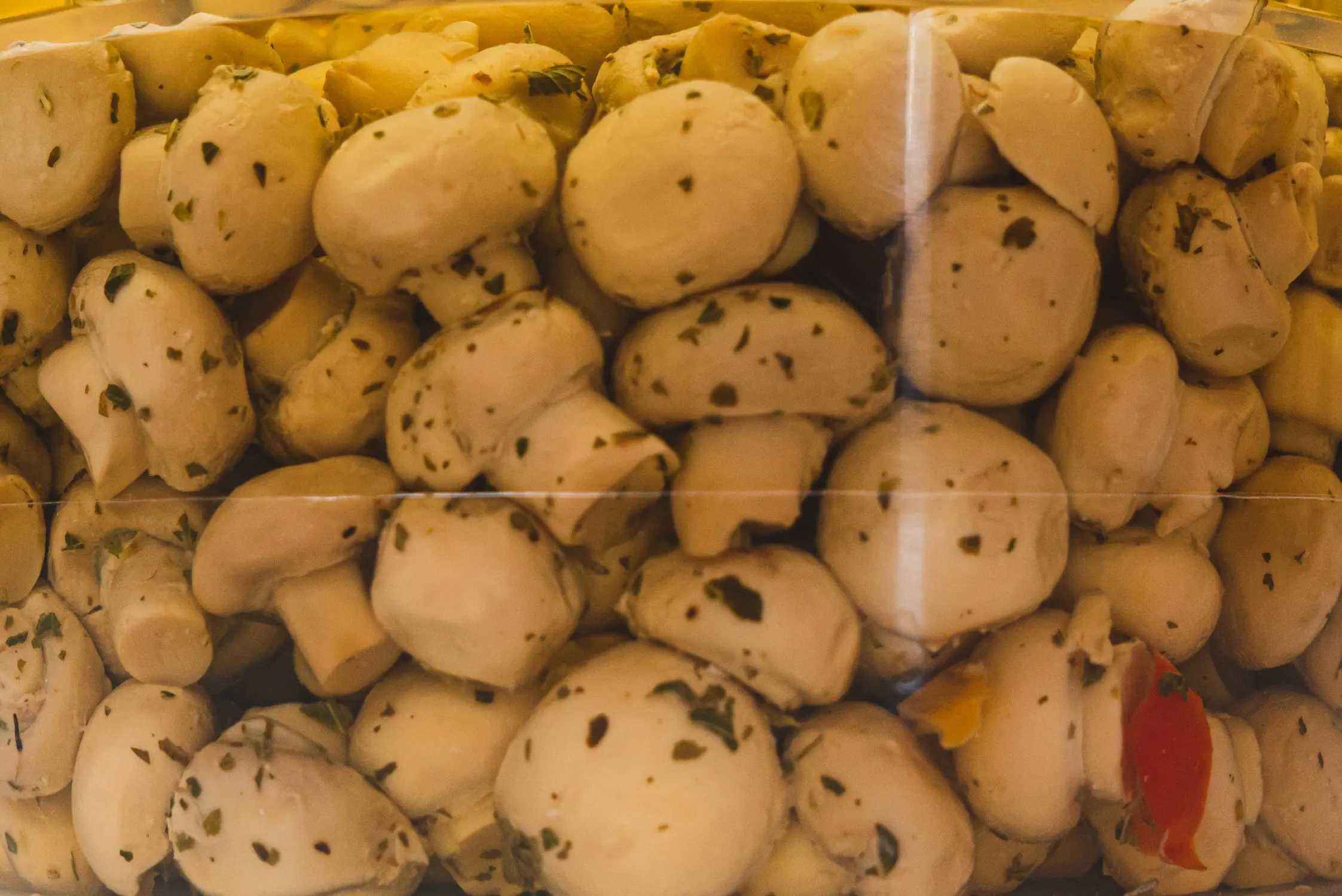 Bulk Purchase: 3.5kg Packaging of Whole Champignon Mushrooms - Ideal for Commercial Kitchens