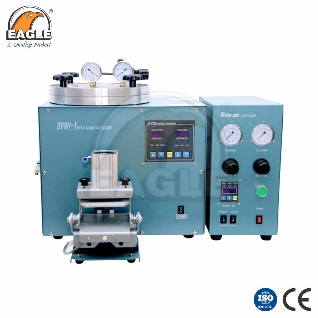 Digital Vaccum Wax Injector With Auto Clamp And Manual Controller - Jewelry Making - Goldsmith Machinery & Tools