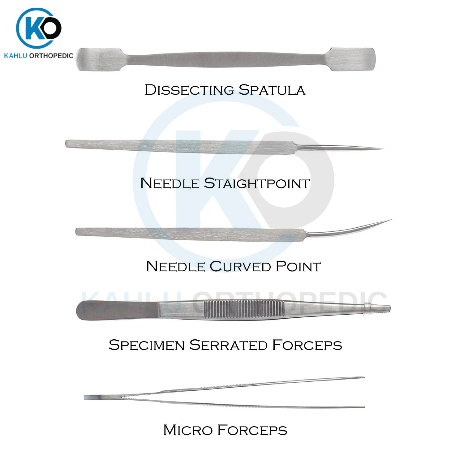 26 Pcs Advanced Dissection Kit - Premium Quality Stainless Steel Tools for Dissecting Emergency Surgical By KAHLU ORTHOPEDIC