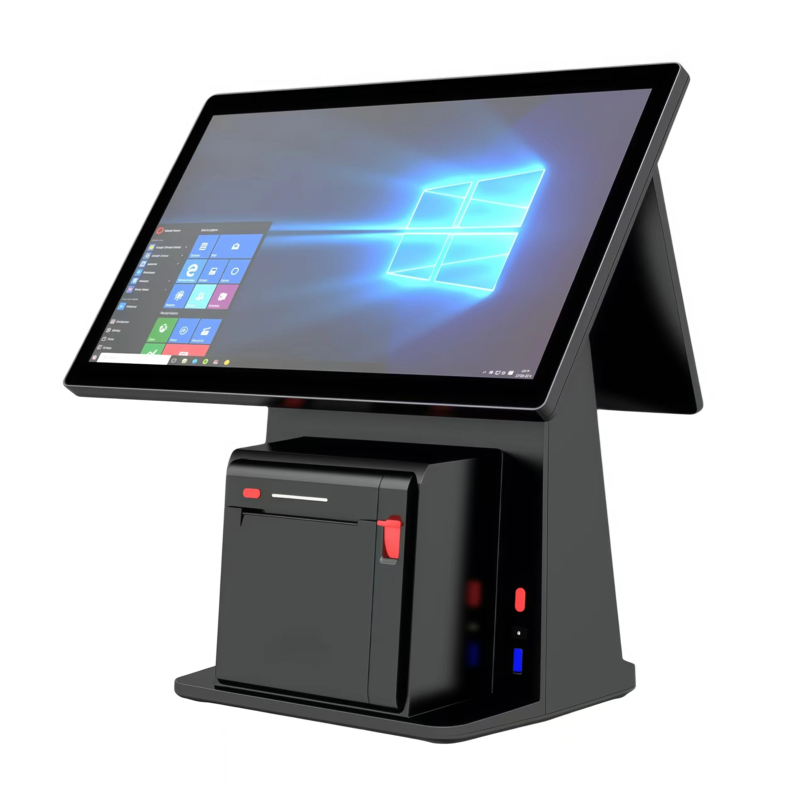 Windows Pos Computer/Pos System Cash Register With 80mm Pos Printer Cash Drawer For Retail