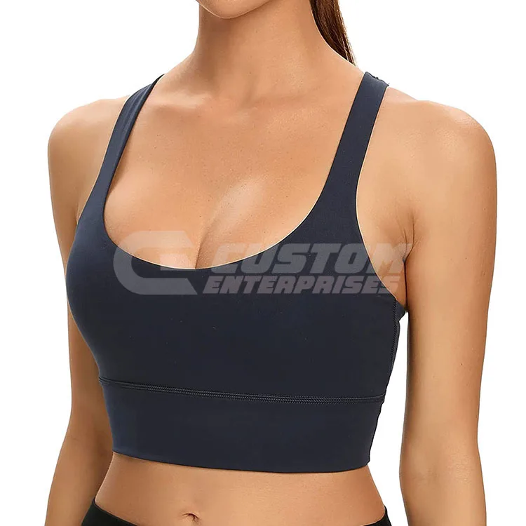 High impact Sports Bra latest Design Low rate & Good material OEM services good selling Sports Bra