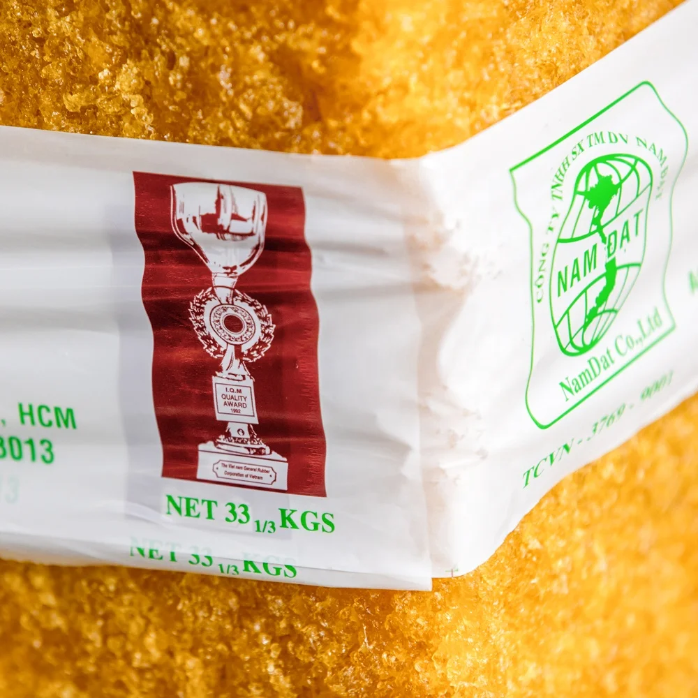 SVR3L - 00013 - Vietnam 170 mm 5mm Flexible Rubber Raw Materials Wholesale Cheap Price SVR 3L (TSR 3L) Nam Dat Natural Rubber