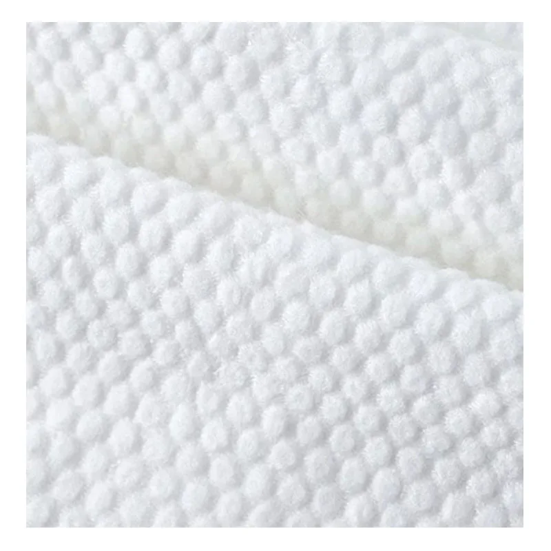 Big Pearl  Nonwoven Cloth Roll Baby Wet Wipes Non Woven Fabric Spunlace Fabric Pet Raw Materials For Dry Wet Wipes