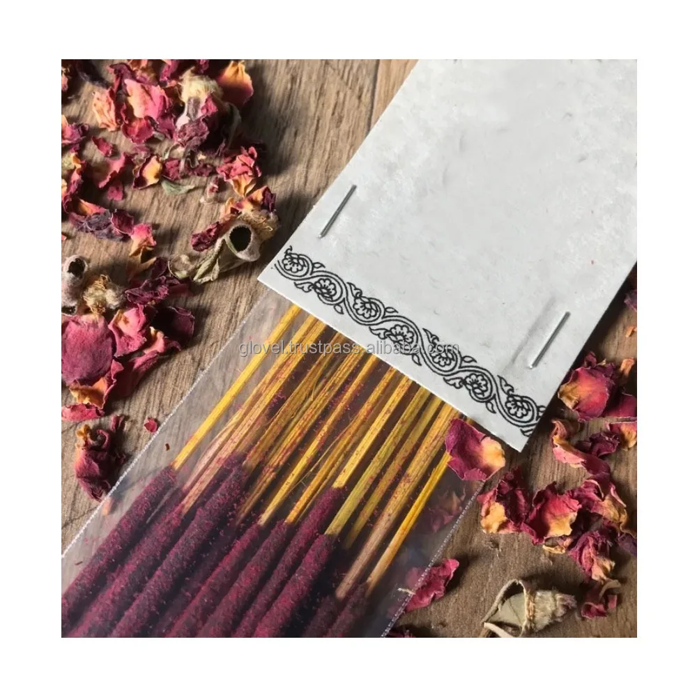 Best sale New launch premium quality 9 inch dry flower incense sticks made from dried flowers in different sizes aromatic