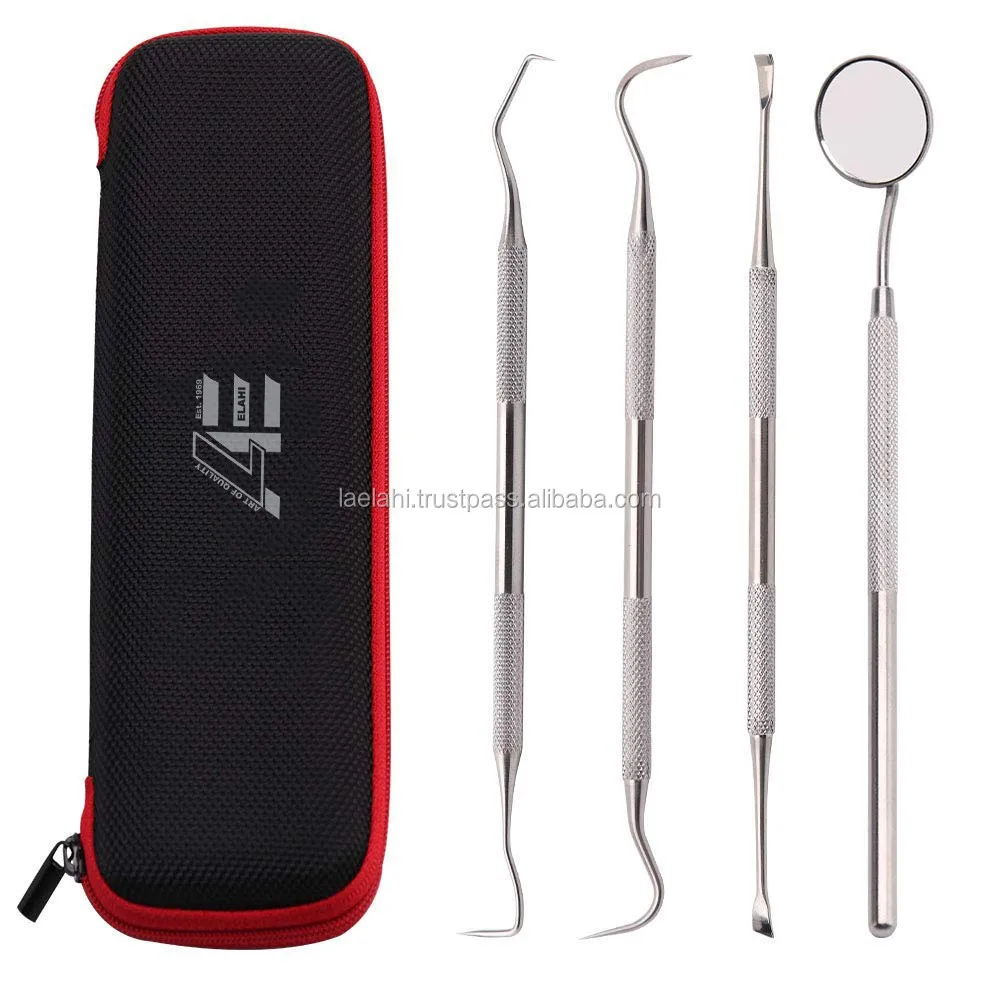 Лидер продаж набор для стоматологической гигиены из нержавеющей стали инструмент удаления зубного налета и 2024