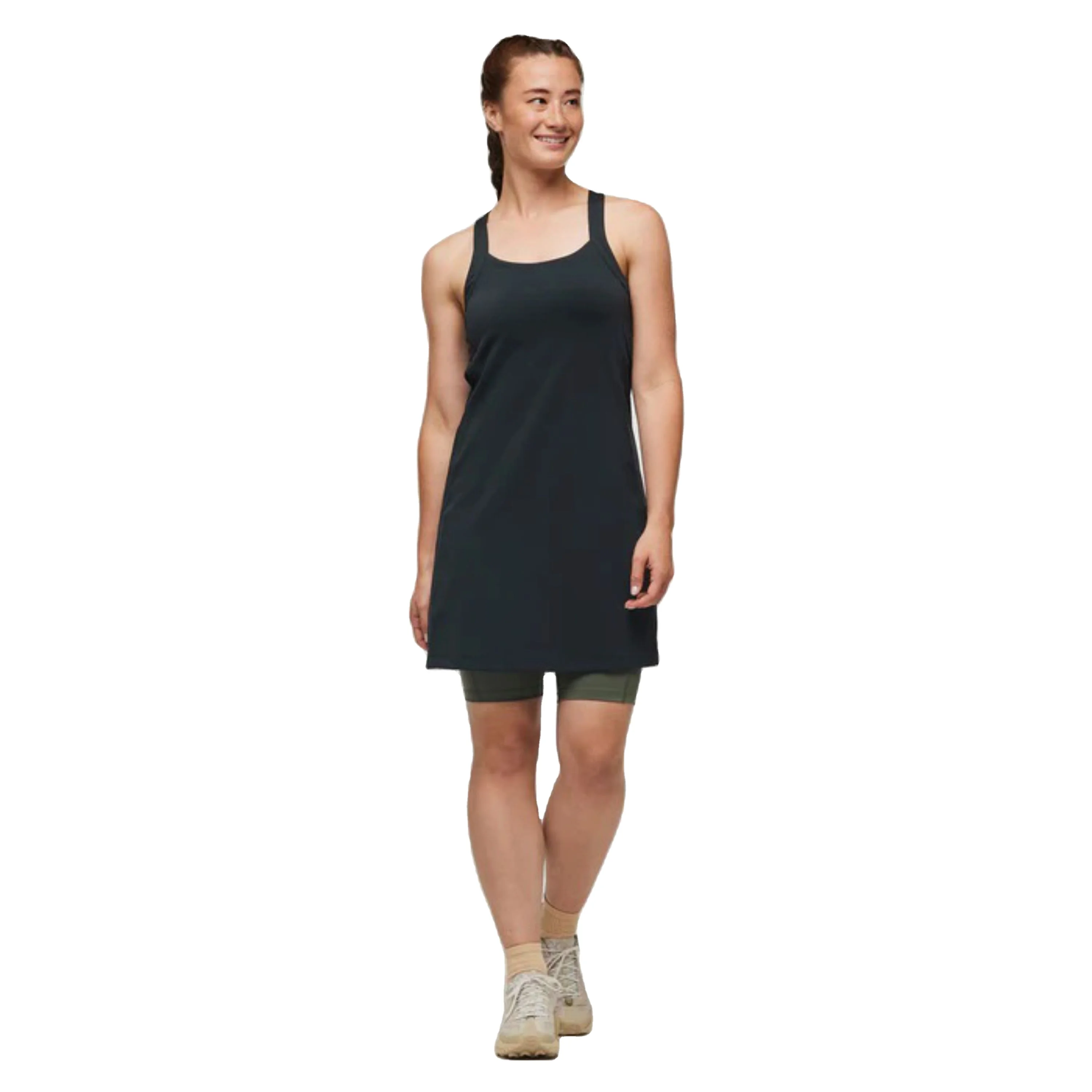 Active Mini Dress - Breathable, Moisture-Wicking Fabric for Outdoor Fitness