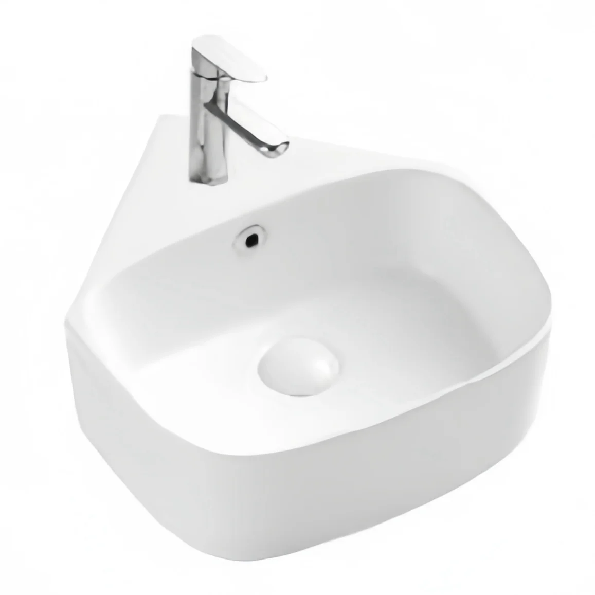 Small corner hanging basin modern home design hand washing art basin for bathroom use