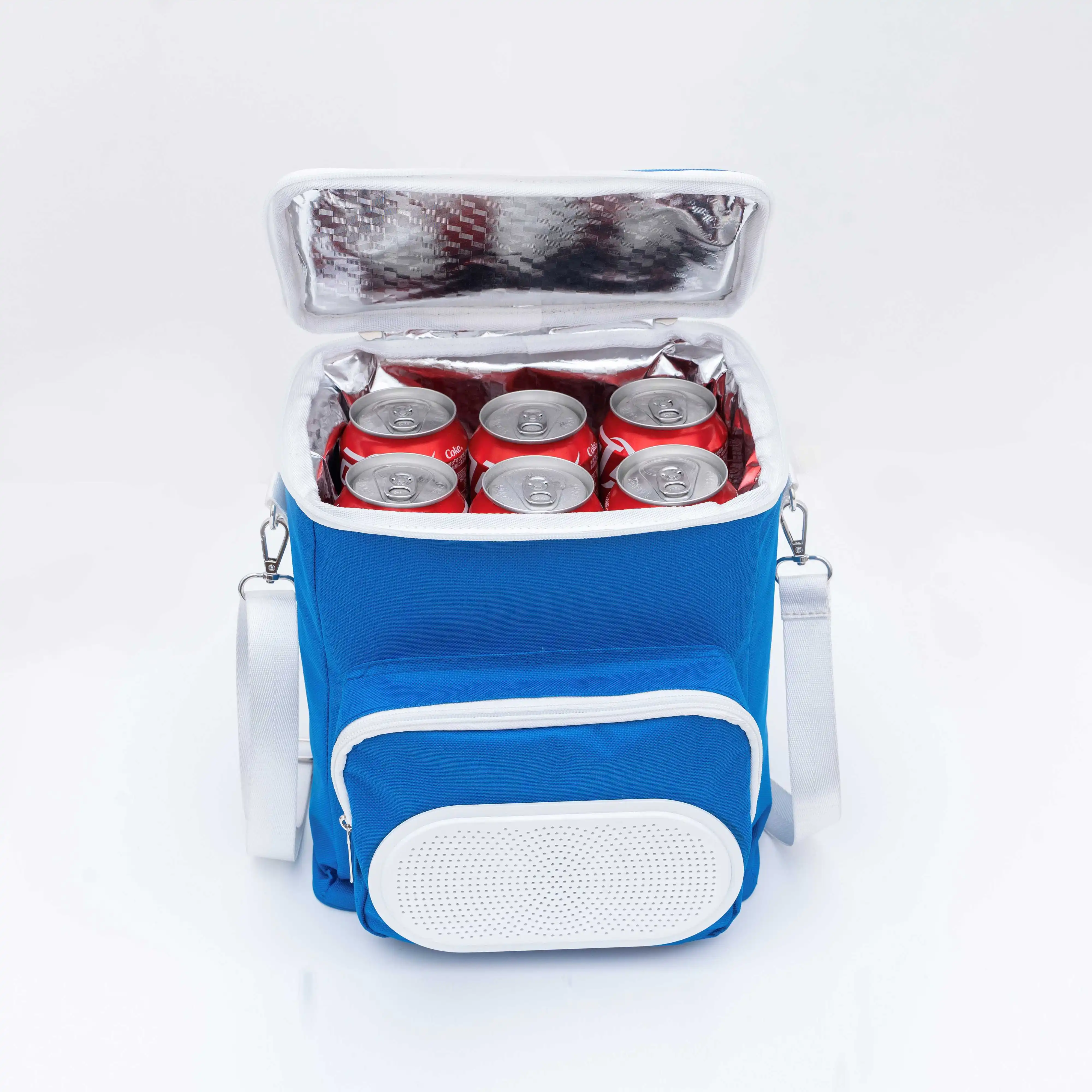 Best Seller Soft Portable Cooler Bag with Built in Speakers Wireless Speaker Cool Ice Pack