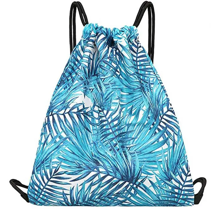 Best quality reasonable price custom logo printed cotton fabric drawstring shopping bag origin in Vietnam