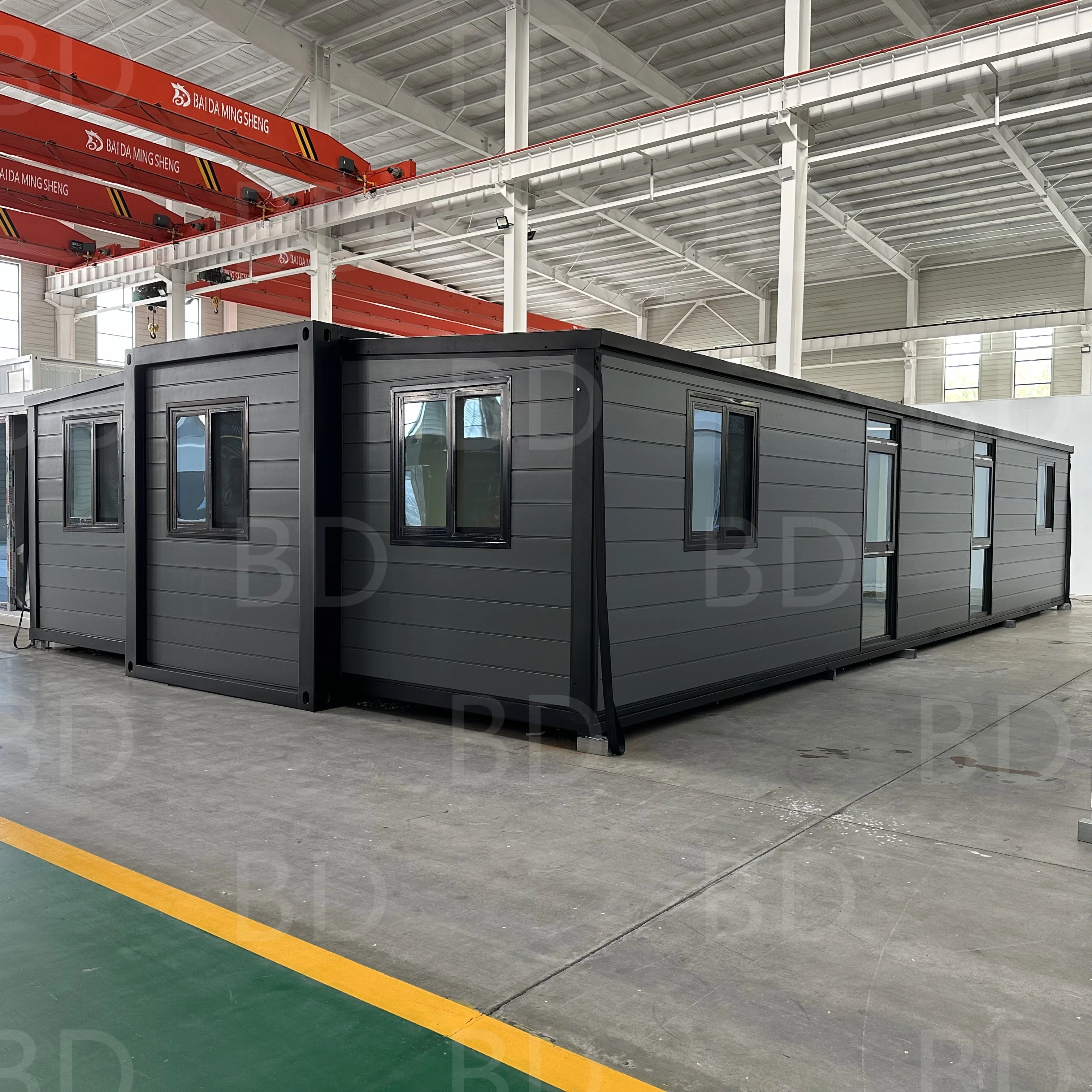 40FT сборный складной контейнерный дом расширяемый Трейлер дома садовый сарай