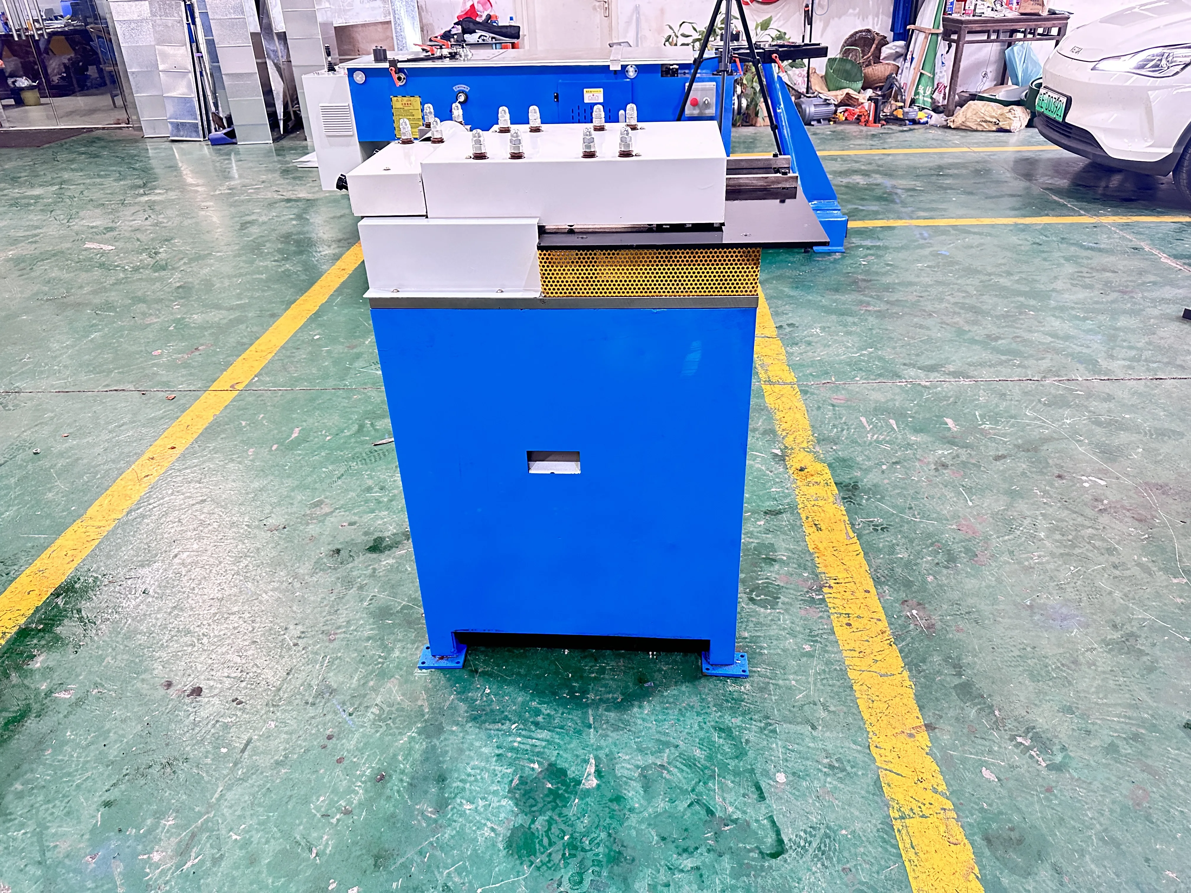 Dovetail Collar Machine for round hvac duct making machines