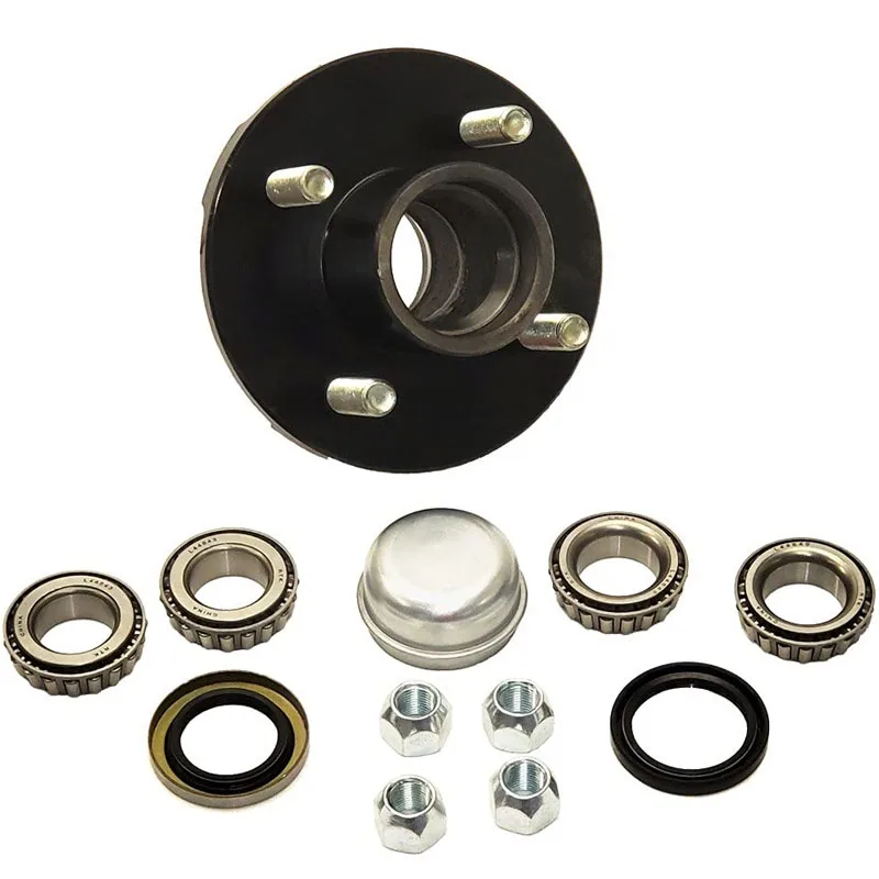 Lazy hub stub axle spindle boat trailer galvanizing marine chassis parts