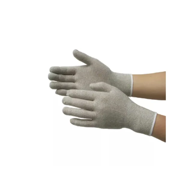 New Best Selling In Korea Anti-static Electronics Gloves Pu Fingertips Coated Carbon Yarn Mixed Nylon ESD Clean room