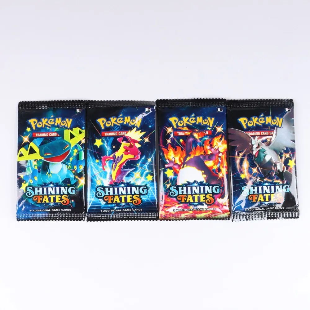Hot sale 324 Shining fates  Pokemond  Card Boosters Collectible Card Game Pokemond Toys for Children