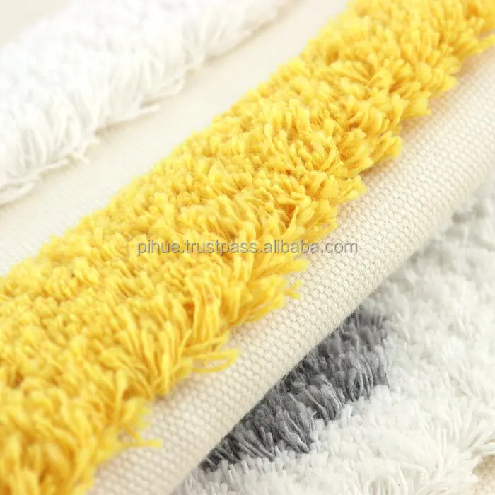 Popular Designer decorative Pillow Case Home Decor Jacquard Orange white Cushion Covers Decorative Pillow