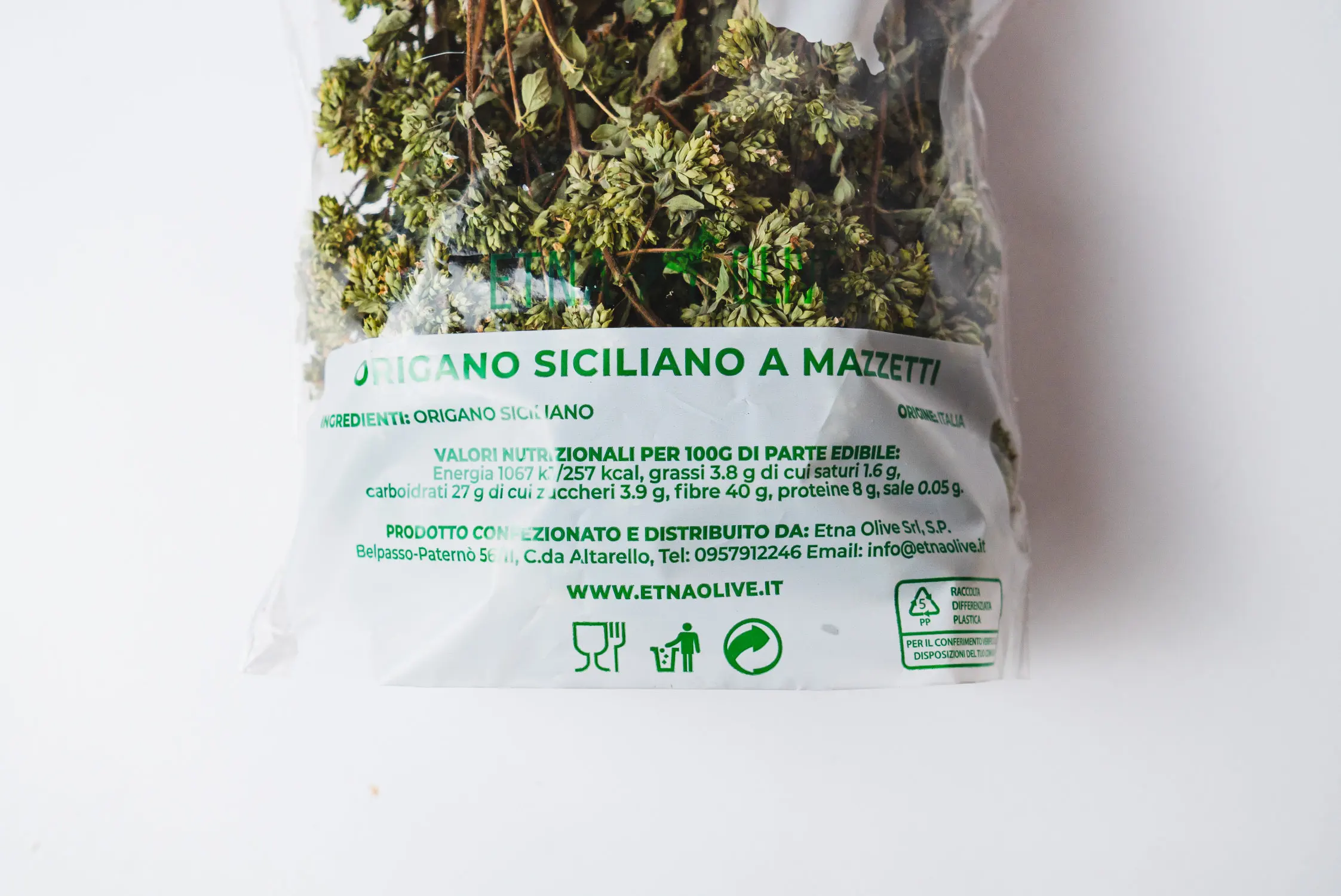 High-Quality 30g Dried Oregano Bundle - Made from Fresh Italian Herbs