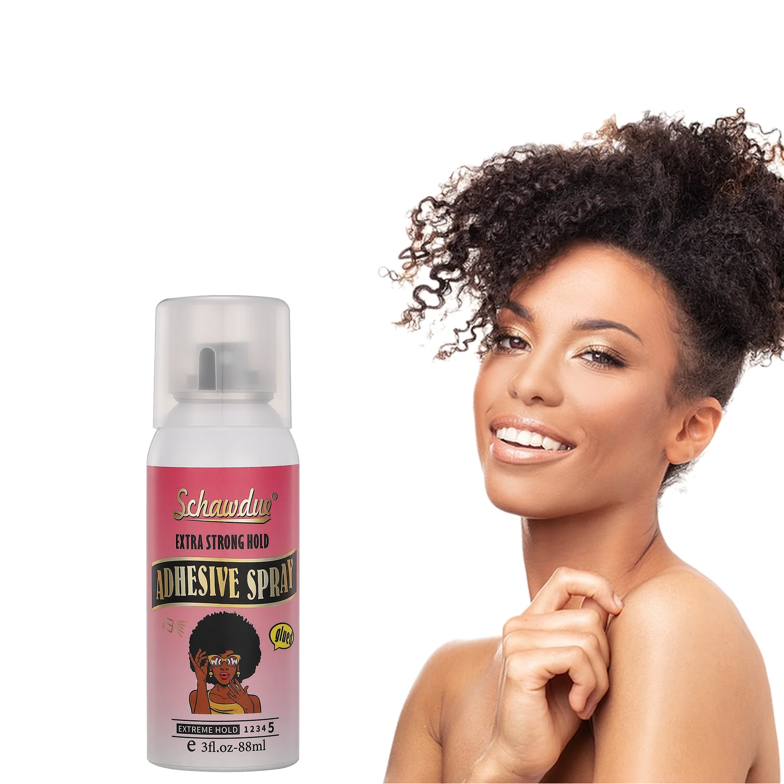 OEM/ODM Wholesale Waterproof  Lace Spray Wig Adhesive For Hair Wig Lace Melting