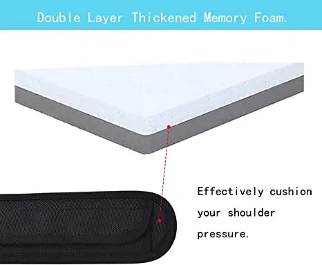 Custom Tape Removable Professional Photography Camera Strap Shoulder Pad