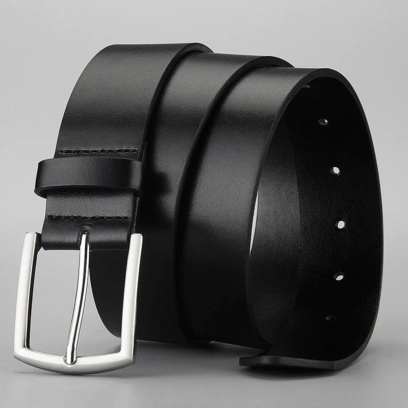 Famous Brand Luxury Designer Belts for Men Classic Pu Leather Pin Buckle Waist Male Strap Black Belt for Jeans