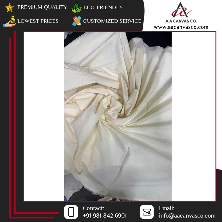 2024 Top Selling Excellent Quality Bulk Buy 100% Organic Cotton Material Fabric for Genuine Wholesale Purchasers at Low Price