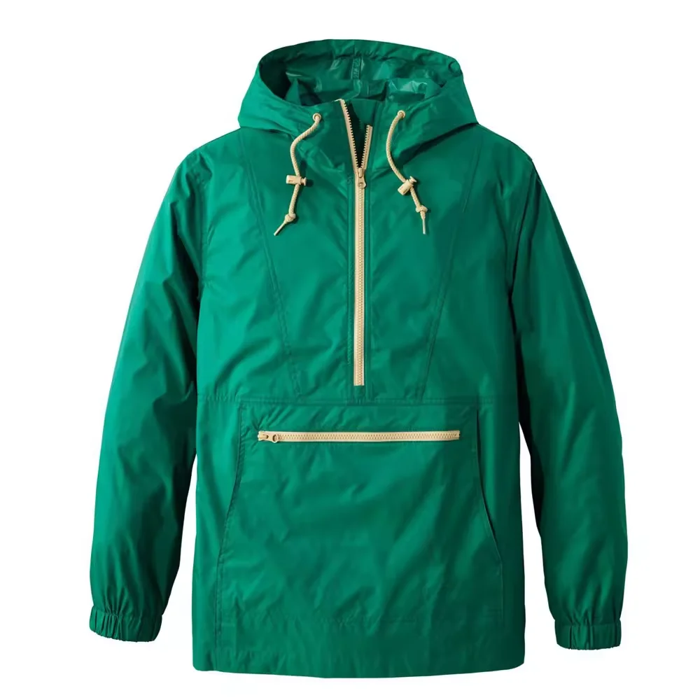 Custom Windbreaker Jackets ANorak Jackets Wholesale Nylon /Polyester Custom Logos Jackets