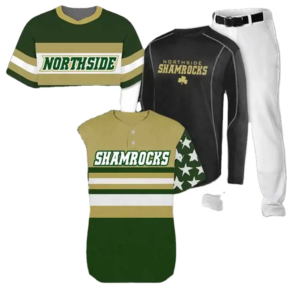 Custom Baseball Jersey Stitched Personalized Baseball Shirts Sports Uniform for Men Women Boy Sublimation and digital Printing