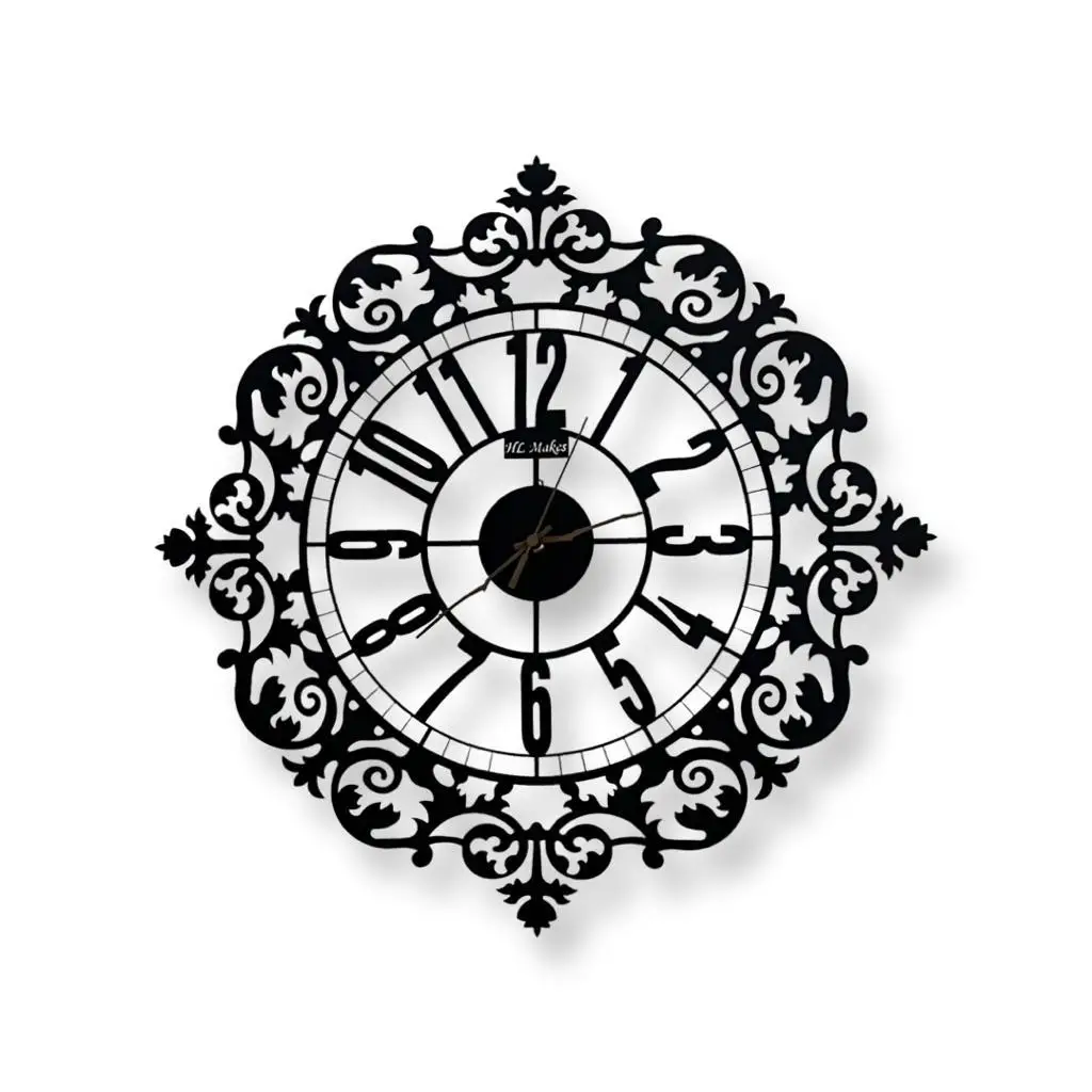 Roman Design Wall Clock 60cm Wall Clock Living Room Wall Clock