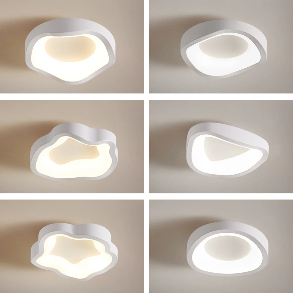 Acrylic simple nordic minimalist cloakroom entry ceiling lamp decorative living room ceiling led light modern led ceiling lights