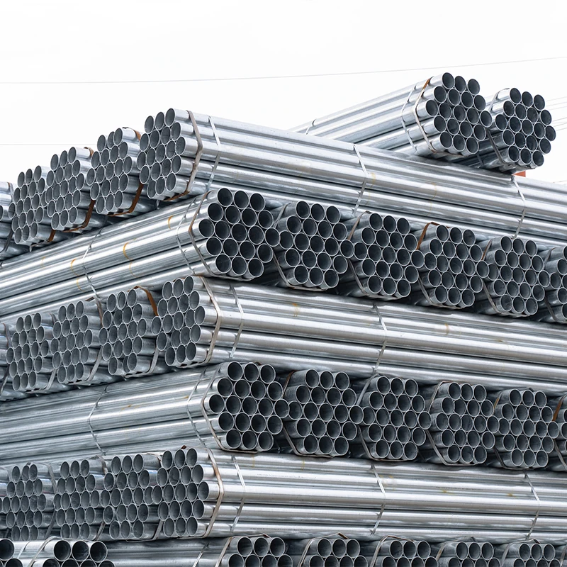 Zinc coating scaffolding steel pipe OD 40mm EN10305-4 precision hydraulic silver galvanized seamless steel tube