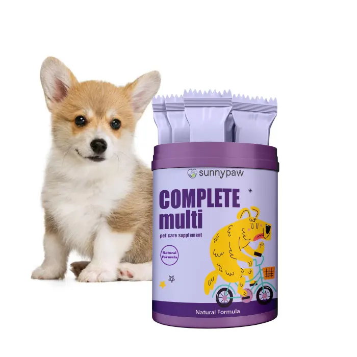 Manufacturer produces delicious natural snacks pet food easy to chew sweet potato chicken multivitamin
