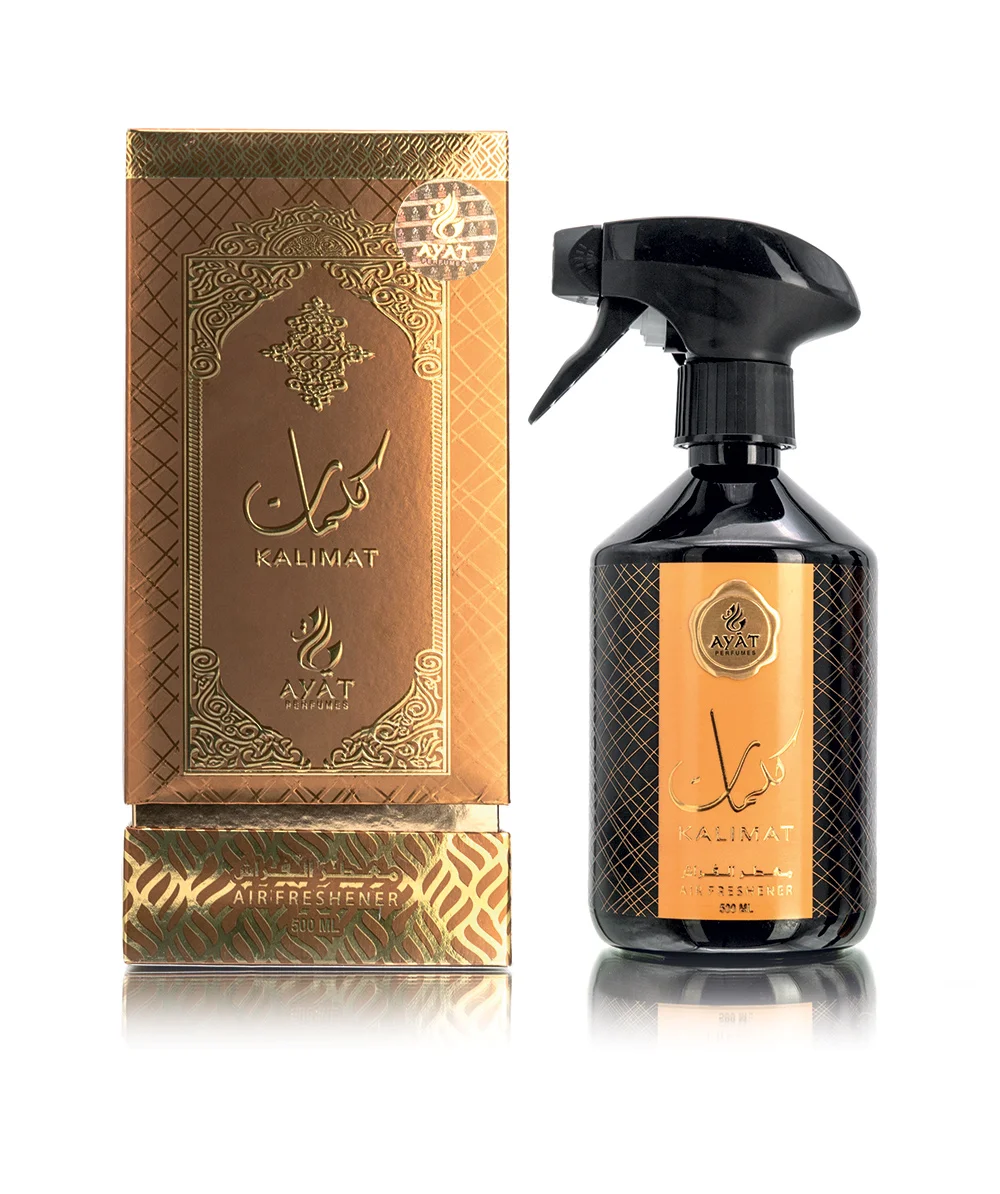 Room Perfume KALIMAT 500ml by Ayat Perfumes Room refresher Spray Scented Mist For Home, Car, Interior